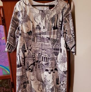 Retrolicious Folter/Modcloth City Skyline dress